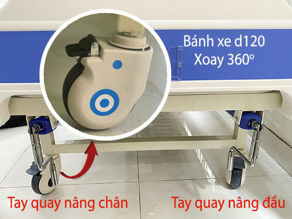 giường bệnh nhân lucass gb 3a